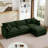 Modular Sectional Sofa with Movable Ottoman and Comfy Cloud Design-1241607394
