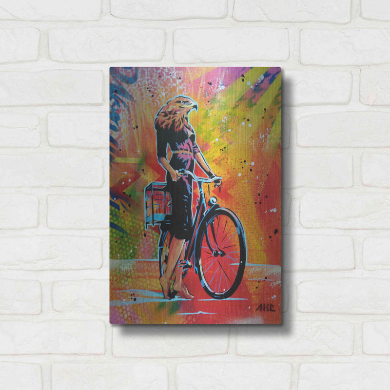 «Cycle Soaring» par AbcArtAttack, H 16 po x l 12 po