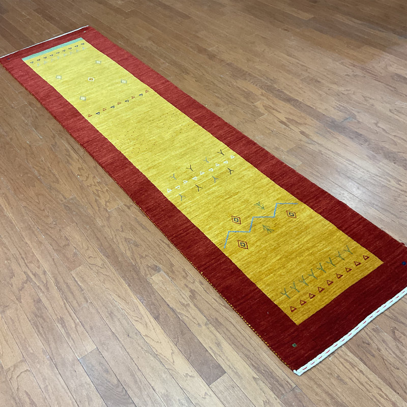  Handmade Gabbeh Wool Runner