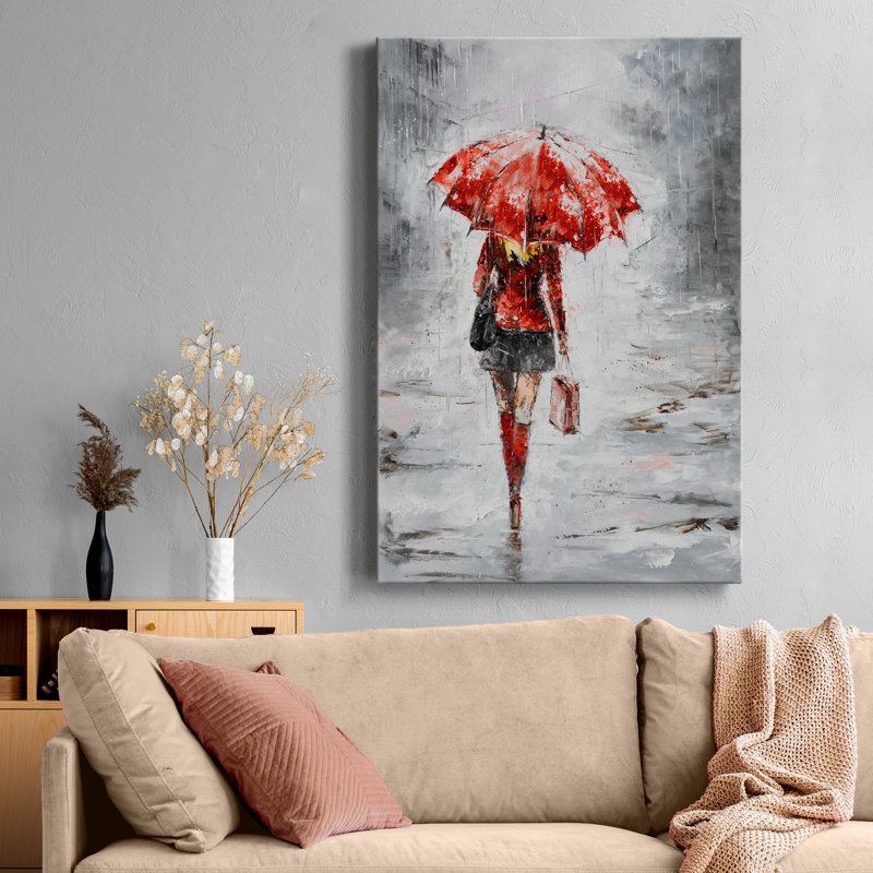 " City Shopping III ", 48" H x 32" W x 1.5" D