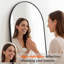 Arched  Metal Oversized Full-Length Mirror-570231710-543396698
