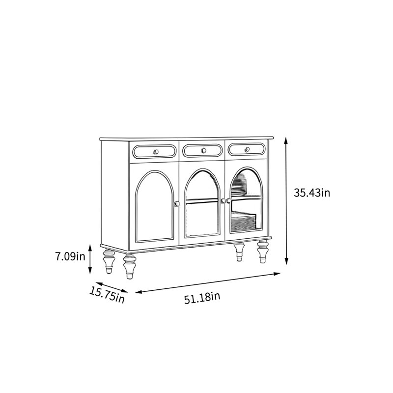 Armoire de rangement de grande capacité, H 35,43 po x l 51,18 po x P 15,75 po