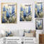 «Blue Bonnets Tranquility VII - Blue Bonnets», reproduction d'art sur toile FDP107212-95951671-95951670