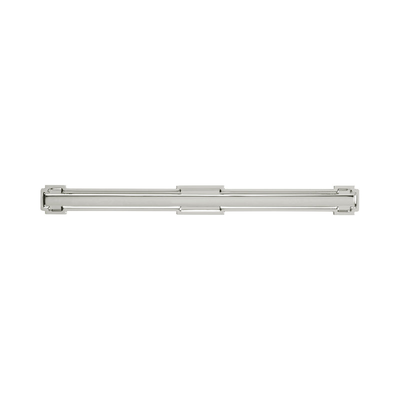 Coventry Collection Pull Backplate - Cabinet Pull - Transitional Hardware for Drawers & Cabinets, Polished Nickel, 3-3/4"