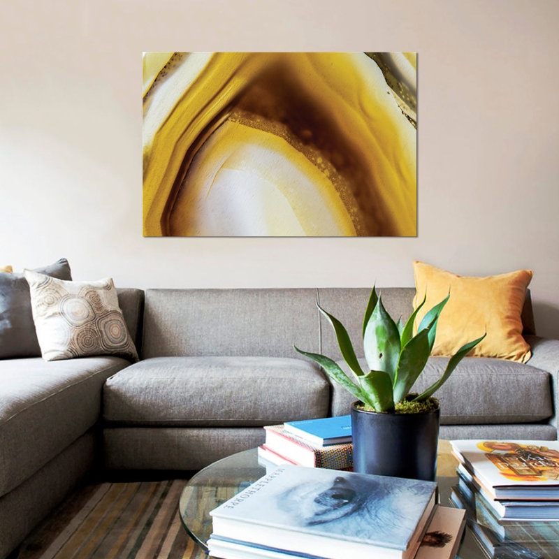 « level ix », reproduction d’impression sur toile, H 12 po x l 18 po x P 1,5 po, Toile tendue, Pas de tapis