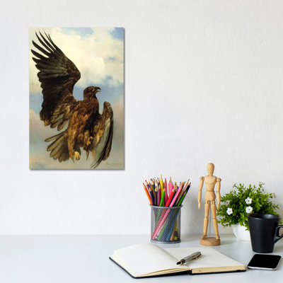 The Wounded Eagle, C.1870 by Rosa Bonheur - Wrapped Canvas Painting