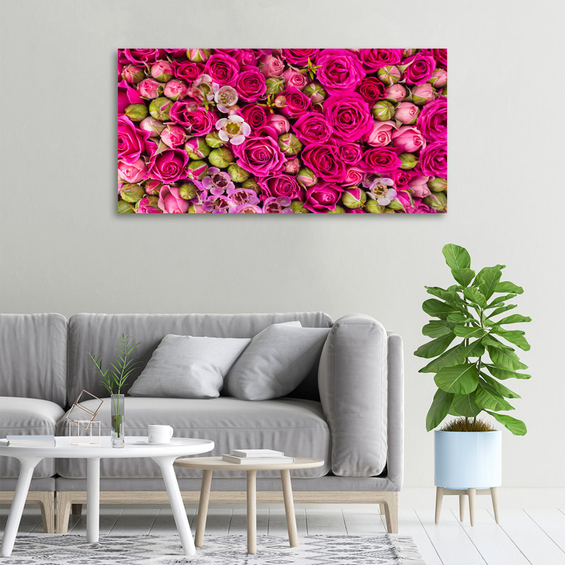 Roses - No Frame Print on Canvas