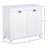 Tilt-Out Laundry Sorter Bathroom Cabinet With Ample Storage And Easy-Access Design For Organized Living-1056157619