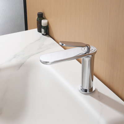 5" Height Modern Single Handle Vessel Sink Bathroom Faucet
