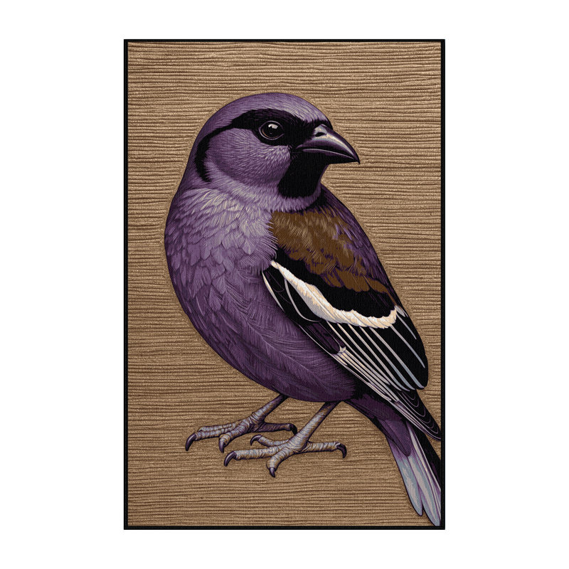  Tapis lavable mauve, Rectangulaire 2 pi x 3 pi