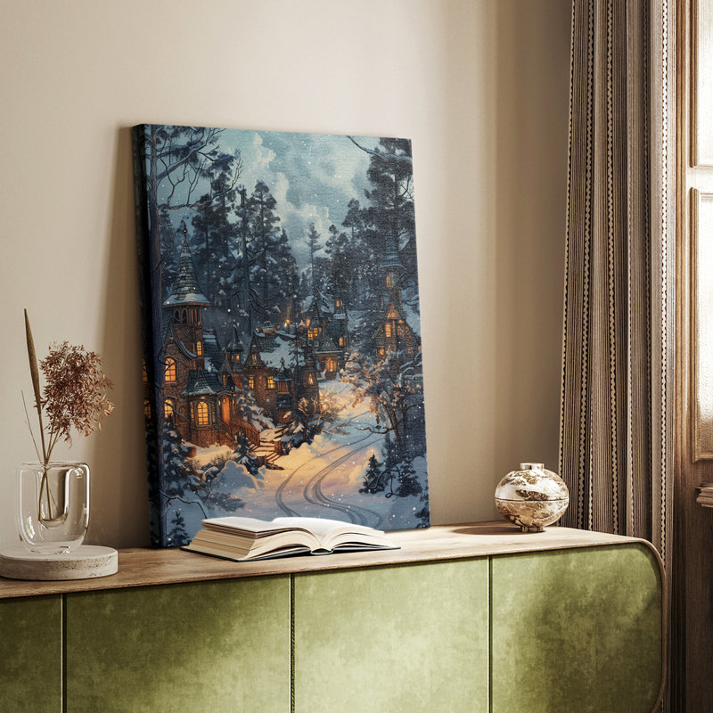 Christmas Holiday DC DCIVIV - galerie Cavas, H 60 po x l 40 po