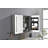 Medicine Cabinet With LED Lights And Mirror