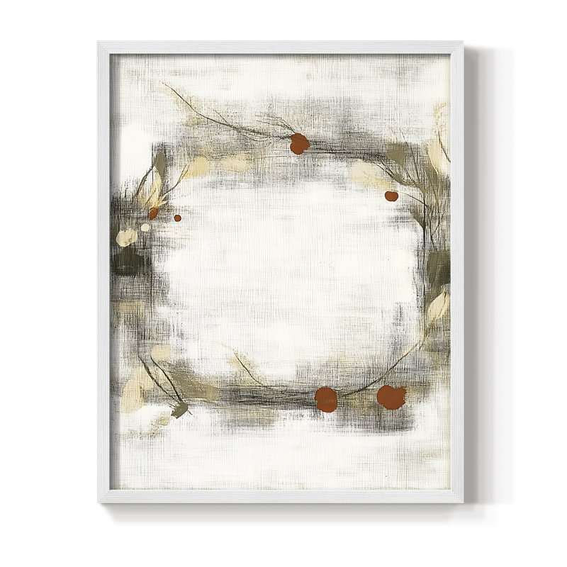 «Christmas Holiday Art DCCLxxv», reproduction d'art encadrée - bois massif