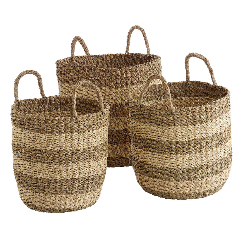 Design Ideas Camden Seagrass Decorative Basket