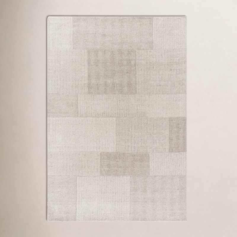 Tapis fait à la main Cheena, Rectangulaire 2 pi x 3 pi