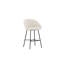 Terrest Upholstered Counter Stool with Metal Frame