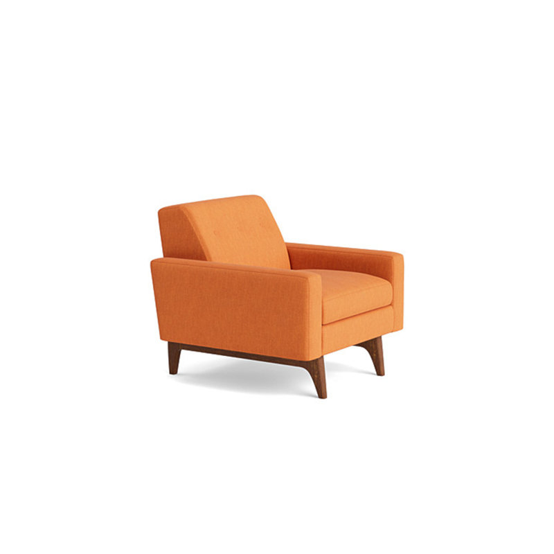 Tyler Chair, Performance Weave - Carrot
