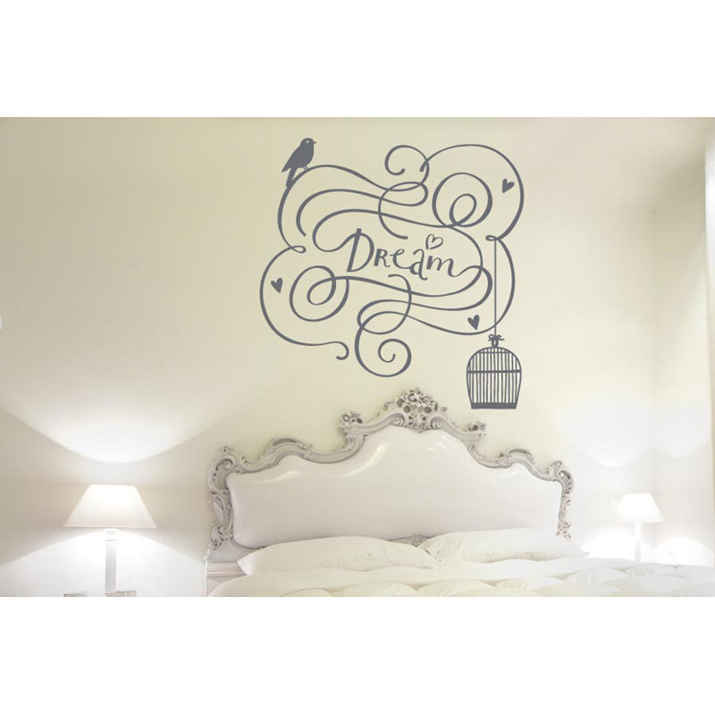 Abstract Wall Decal, Grey