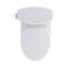 Toilette ronde deux pièces TOTO® Drake® II à hauteur universelle 1,28 GPF avec CEFIONTECT, coton blanc-27697129-67228066