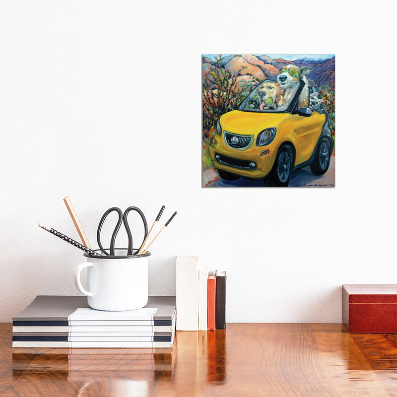 CR Townsend - Wrapped Canvas Painting, 30.48 cm H x 30.48 cm W