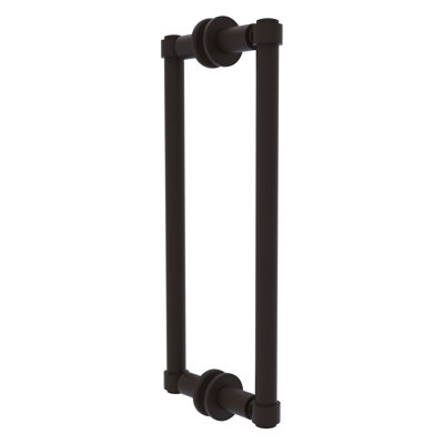 Contemporary 12" Back to Back Shower Door Pull