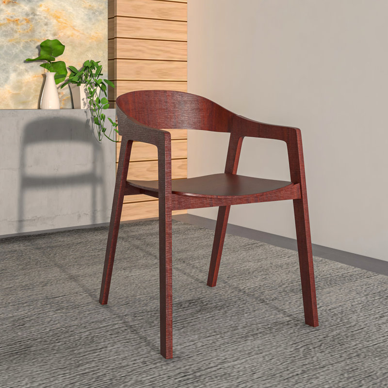 Chaise de salle à manger Rivo, Naturel, 1