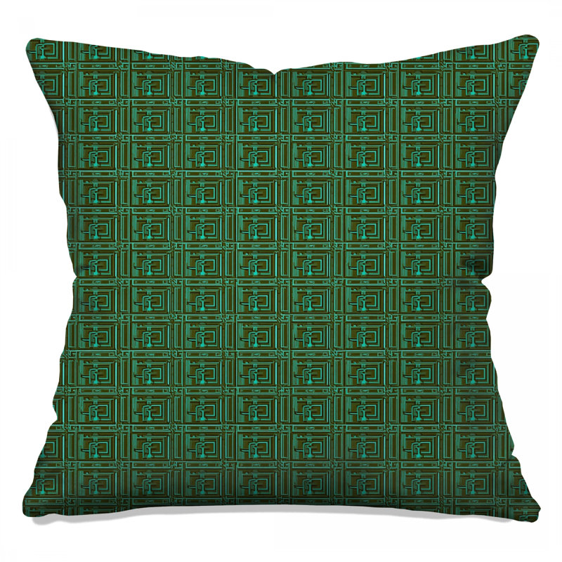 Coussins décoratifs Green, 20 x 20 pouces