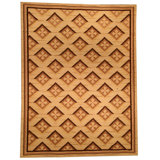 Modern One-of-a-Kind Rectangle 8'9" X 11'9" Hand Knotted Area Rug