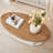 39" Retro Oval Coffee Table