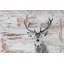 « cerf éblouissant » par parvez taj,, reproduction d’art sur toile tendue-19740576