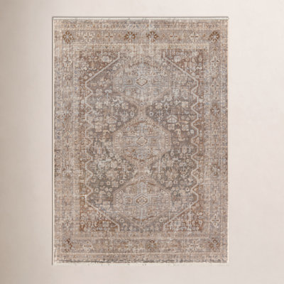 Clemente Tan Taupe Oriental Rug