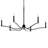 Steel Dimmable Classic / Traditional Chandelier-885021285-885021307-885021310