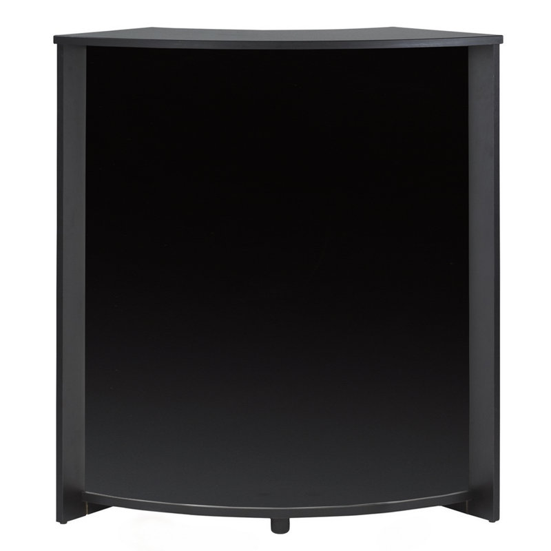 Asyraf 96.7cm Bar Cabinet, Black