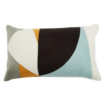 Aydali Geometric Rectangular Throw Cushion