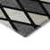 Premium Machine Washable Prisco Black Rug