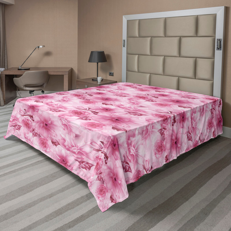 Drap plat Ambesonne, Drap plat pour très grand lit californien