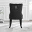 Eubanks Velvet Knockerback Dining Chairs with Metal Rivets and Chrome Legs-780350947-772320929