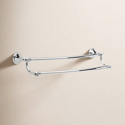 Cassidy™ 24" Double Wall-Mounted Towel Bar