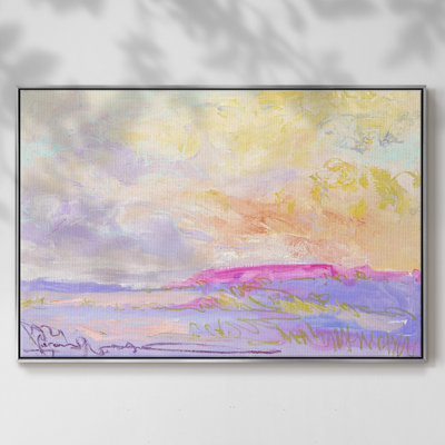 Déesse encadrée sur toile
