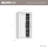 Modular Storage 21.38" W 12 Shelf Cubby Storage with Doors-98788121