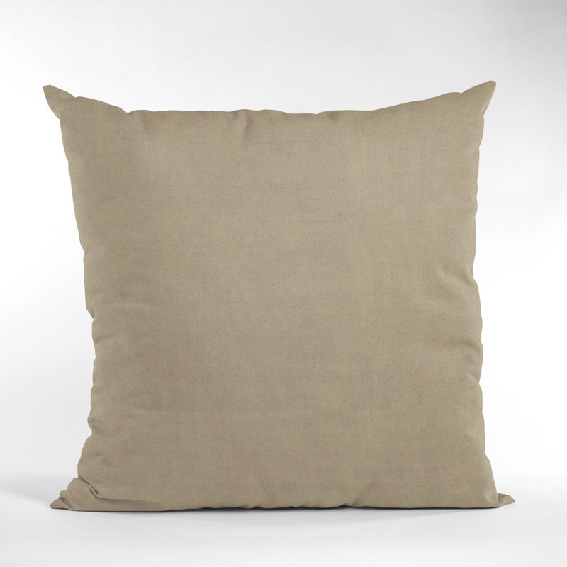 Coussin Plutus, 20 po x 26 po, Brun