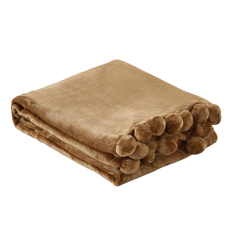 Kids Unisex Reversible Sherpa & Fleece Throw - Amphora 50" x 60"