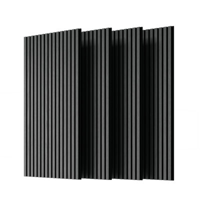 Panneaux muraux décoratifs en bois 45 po x 23 po, panneaux muraux acoustique pour murs et plafonds, panneaux muraux insonorisés, art mural insonorisant (29 pieds carrés / caisson)