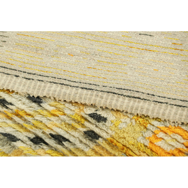 One-of-a-Kind 3’10x6’11 Hand Knotted Area Rug