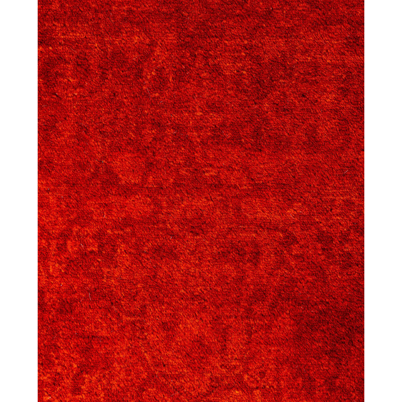 Overdyed One-of-a-Kind 2' 6" X 13' 8" Hand Knotted Area Rug