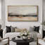 «Minimal Landscape Abstract Mountain Hues Minimalist Landscape», reproduction d'art sur toile-111565903-98042326