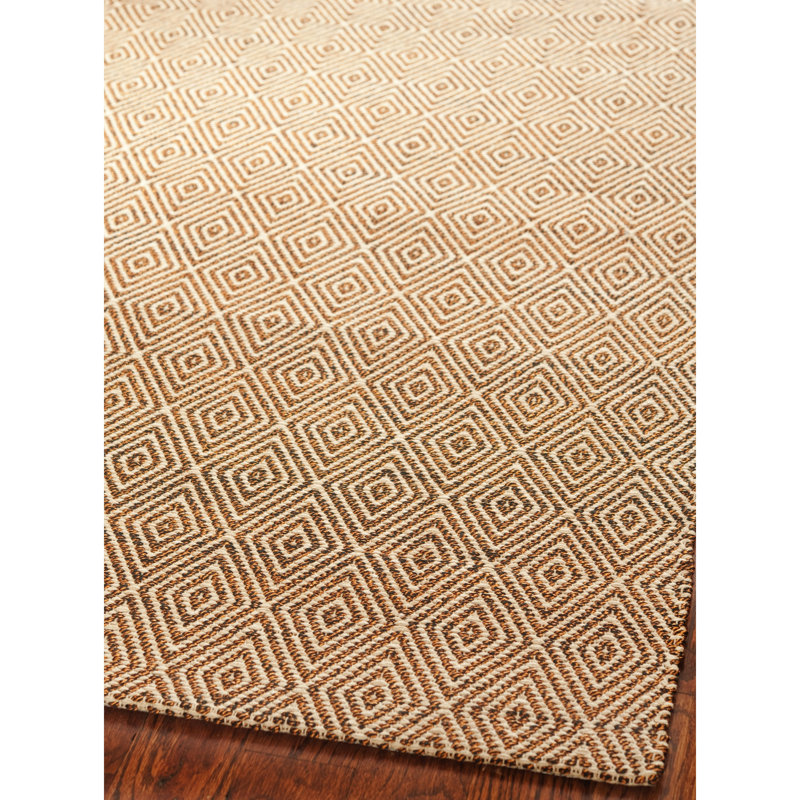 Adelmar Hand Woven Performance Solid Color Rug, Rectangle 4' x 6'