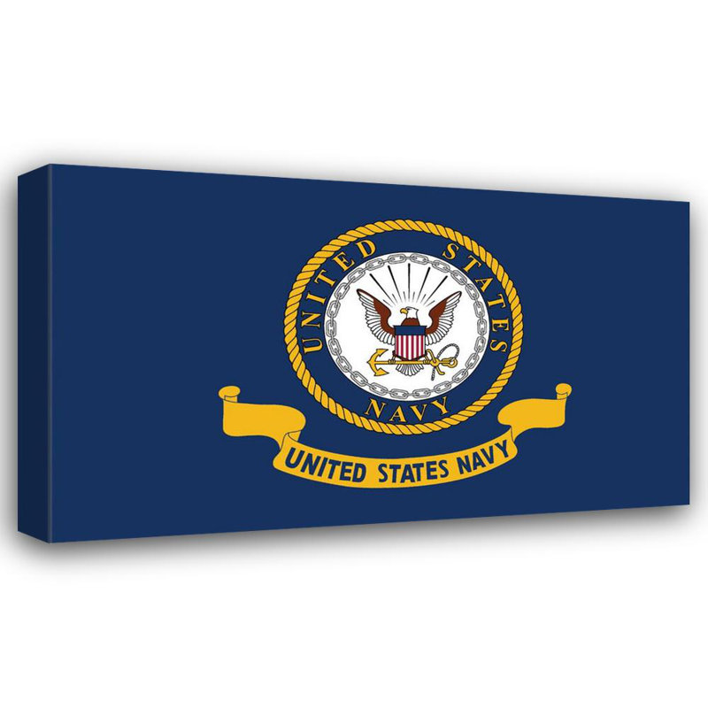 United States Navy, 14" H x 24" W