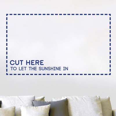 Non-Wall Damaging Wall Decal