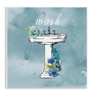 Plaque murale Floral Floral Rules, par Nan
